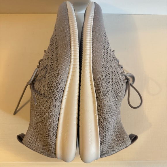 COLE HAAN Womens Metallic Zerogrand Stitchlite Gray Oxford Sneakers Shoes 8B - Picture 5 of 12